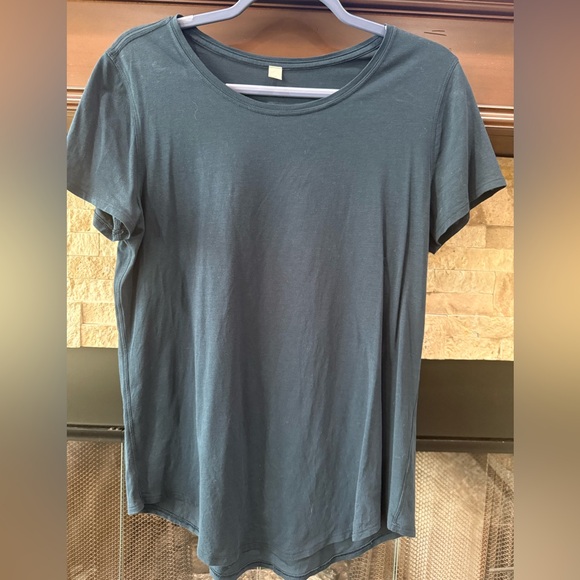 lululemon athletica Tops - Classic lululemon Dark Teal Short-Sleeve Women's Tee